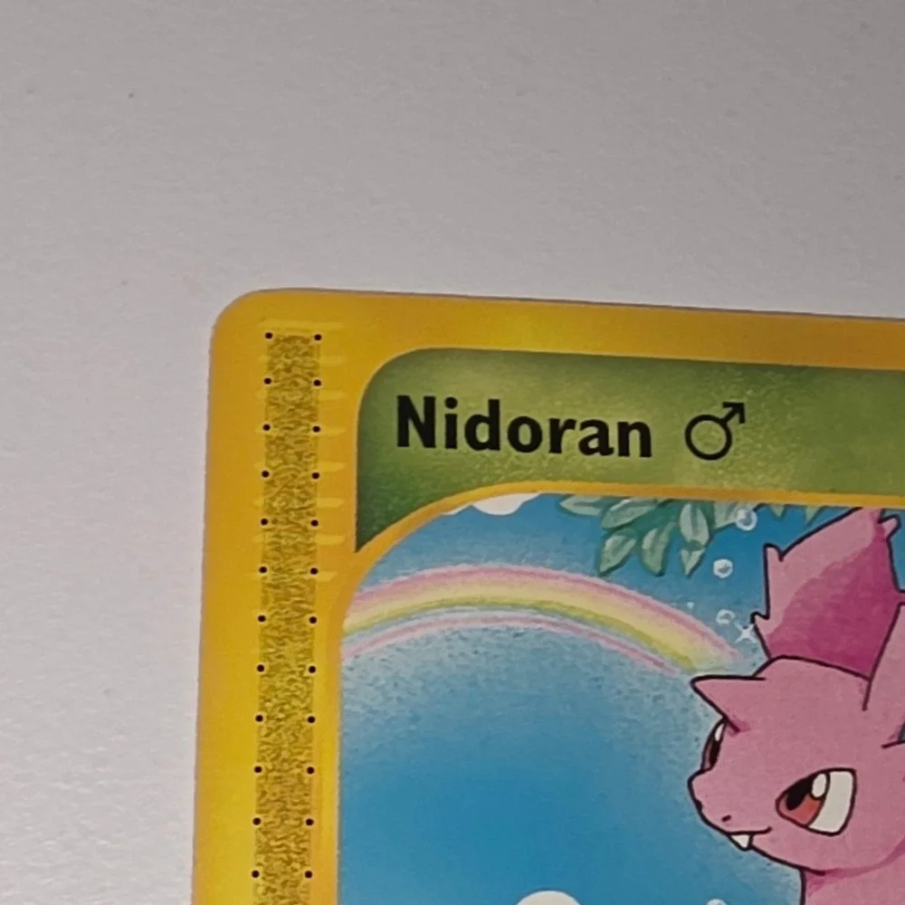 Pokemon Nidoran Male 96/147 Aquapolis e-Reader Common Vintage 2002 TCG Card